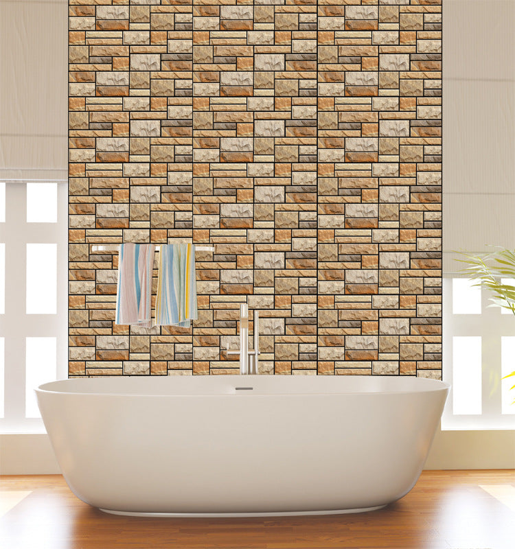 Creative Self Adhesive Retro Brick 3D Stereo Wall Sticker | Decor Gifts and More