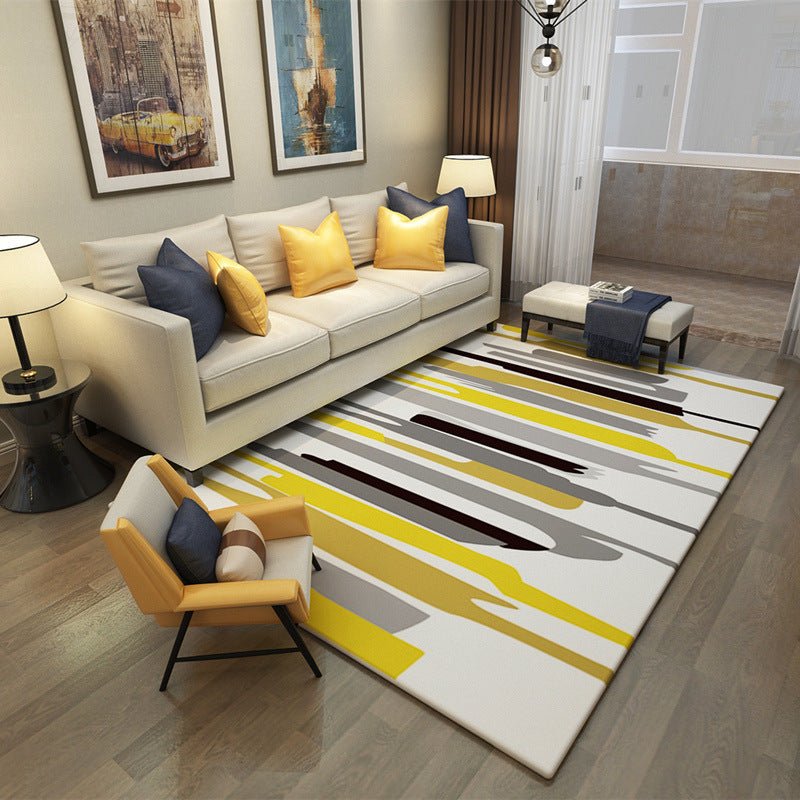 Simple modern geometric living room carpet | Decor Gifts and More