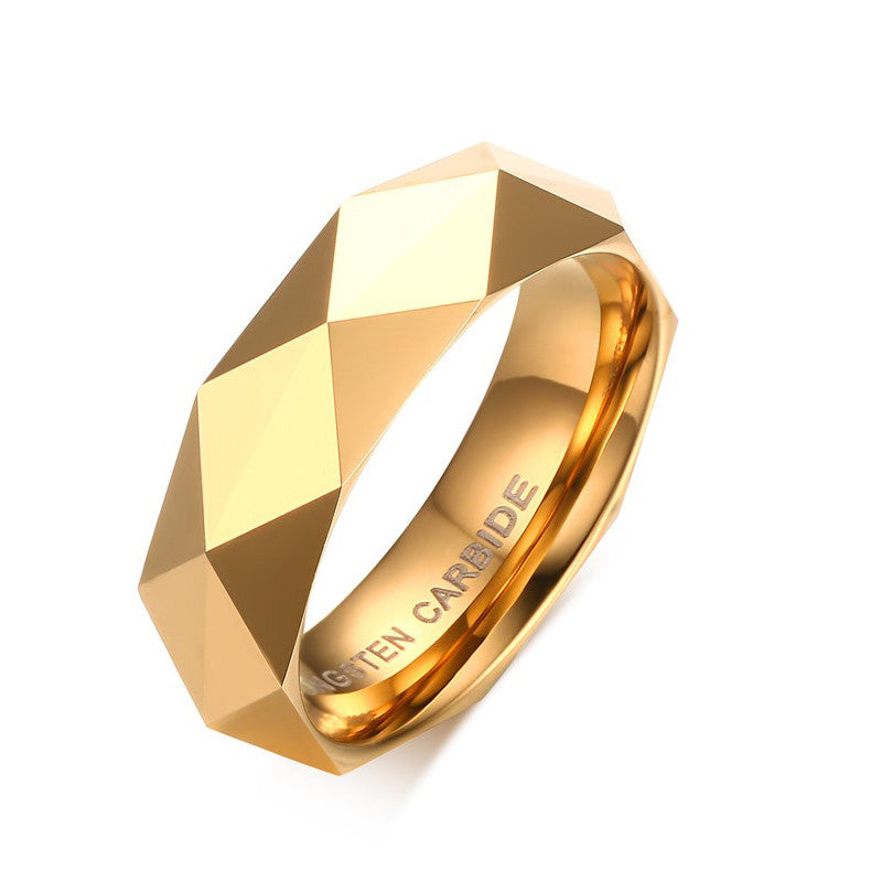 Tungsten steel diamond ring | Decor Gifts and More