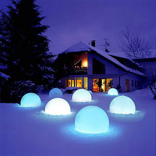 Inflatable glow ball