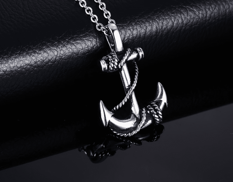 European style stainless steel men anchor anchor pendant pendant pendant pirates wholesale PN-461 | Decor Gifts and More