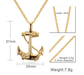 European style stainless steel men anchor anchor pendant pendant pendant pirates wholesale PN-461 | Decor Gifts and More