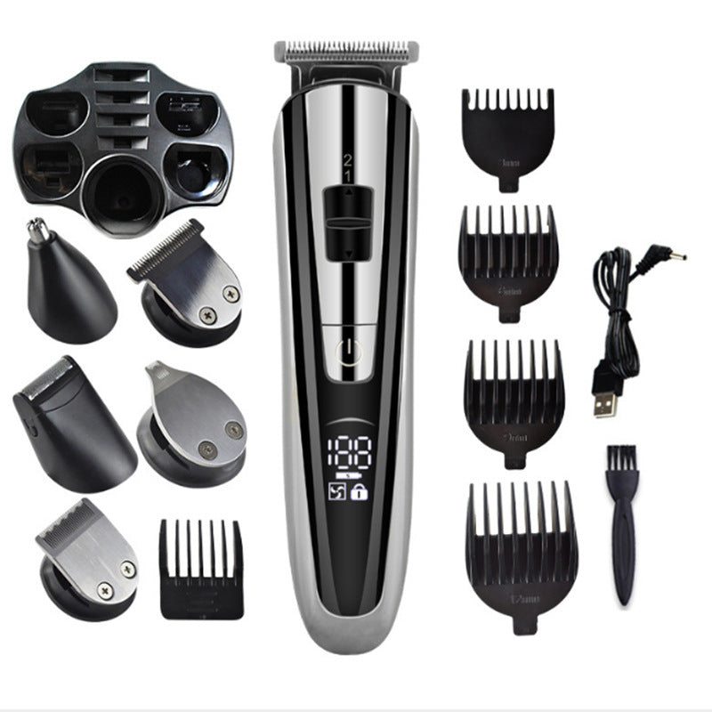 LCD multifunctional Engraving Electric Clipper USB Electric Razor | Decor Gifts and More