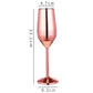 Stainless steel champagne glass and red wine cup | Decor Gifts and More