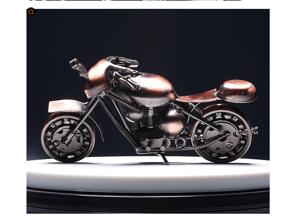 Wrought Iron Motorcycle Decoration Bedroom Room Layout | Decor Gifts and More