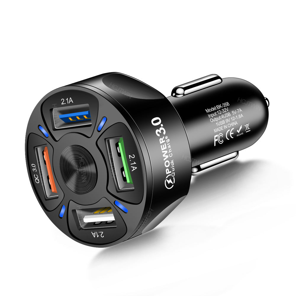 Fast Charge Car Charger One For Four | Decor Gifts and More