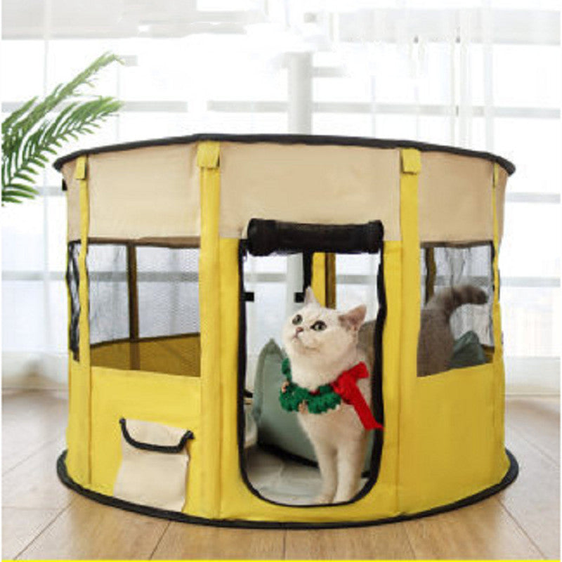 Removable Pet House Oxford Cloth Crate Room Playing Exercise Breeding Delivery Room | Decor Gifts and More