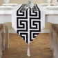 Black And White Coffee Table Cloth Table Runner | Decor Gifts and More