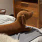 Cute Brown British Short-Legged Dachshund Pillow