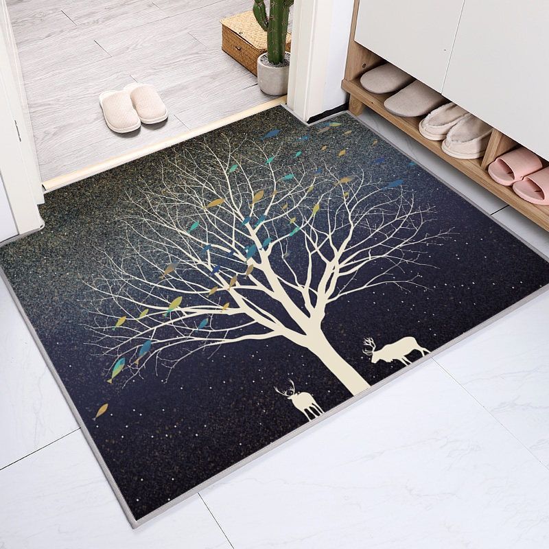 Carpet Floor Mat Dirt Resistant Door Mat Household Door Mat Bedroom Living Room Anti Slip Water Absorbent Mat | Decor Gifts and More