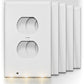 Durable Convenient Outlet Cover Duplex Wall Plate Led