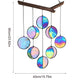 Hanging Ornaments Garland-Decor Mirror Art-Rainbow-Moon-Phase Boho Home Chic | Decor Gifts and More