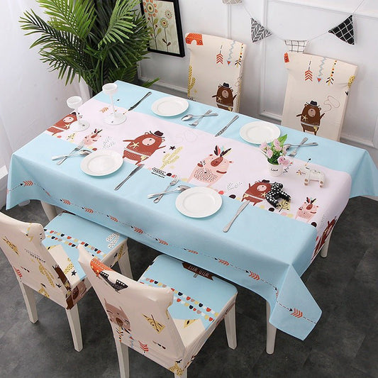 Chair Thickened Modern Fabric Cotton And Linen Coffee Table Disposable Chair Tablecloth Cover Cloth | Decor Gifts and More