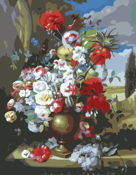 Paint By Numbers - Flowers | Decor Gifts and More