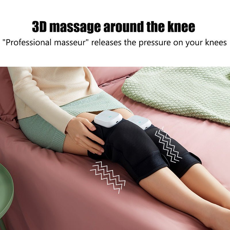 Knee Physiotherapy Device Rechargeable And Heated Knee Massager To Keep Warm Old Cold Legs, Middle-aged And Elderly Leg Pain Device | Decor Gifts and More