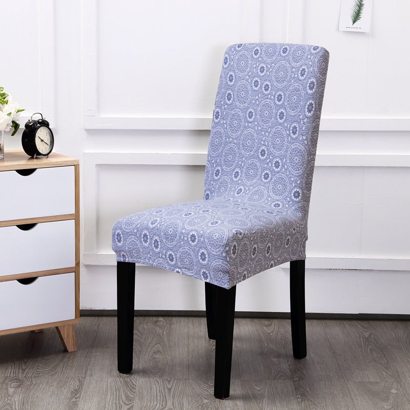 Printed Elastic Chair Cover Household Anti-Fouling Chair Cover | Decor Gifts and More