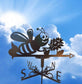 Sailing Fighter Vehicle Wind Vane Garden Wrought Iron Metal Decoration | Decor Gifts and More