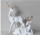 Nordic Style Geometric Elk Ornaments | Decor Gifts and More