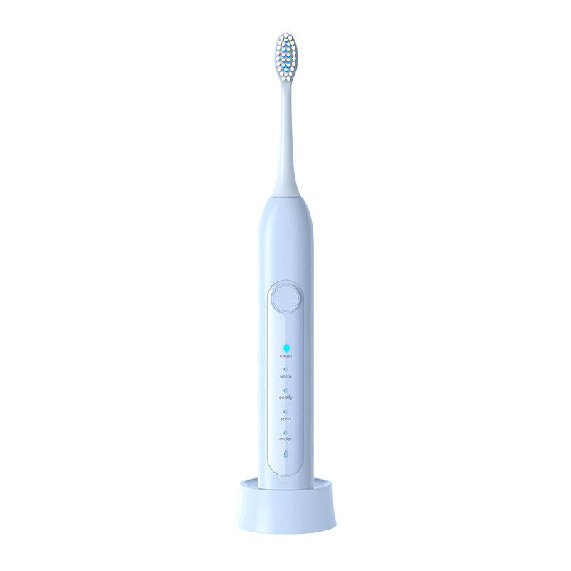 New Adult Electric Toothbrush Portable Five-Speed Smart Usb Rechargeable Soft Sonic | Decor Gifts and More