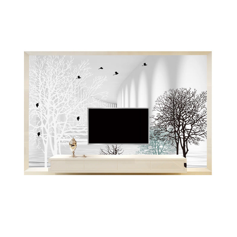 TV Background Wall Paper Living Room Video Wall | Decor Gifts and More