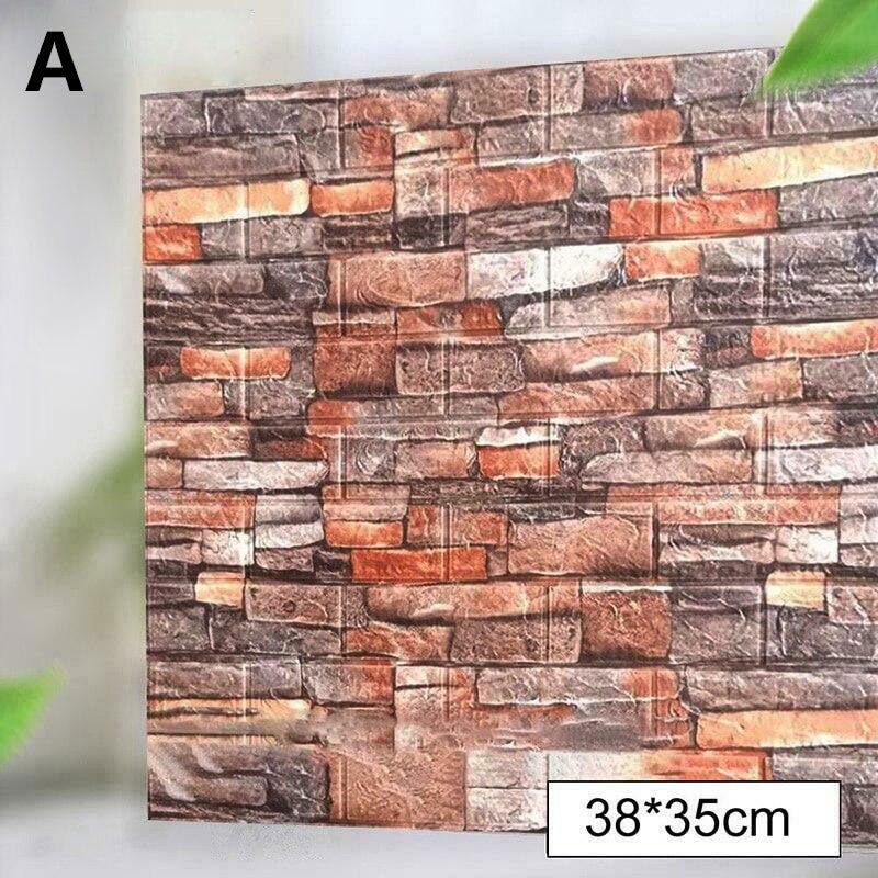 3D Self-Adhesive Wall Wallpaper