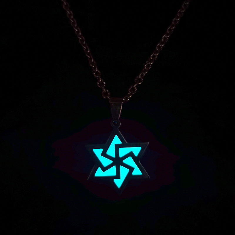 Creative Stainless Steel Luminous Necklace | Decor Gifts and More