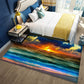 Abstract Art Sofa Carpet Bedroom Full Bed Blanket Can Be Issued On Behalf Of | Decor Gifts and More