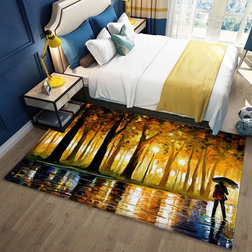 Abstract Art Sofa Carpet Bedroom Full Bed Blanket Can Be Issued On Behalf Of | Decor Gifts and More