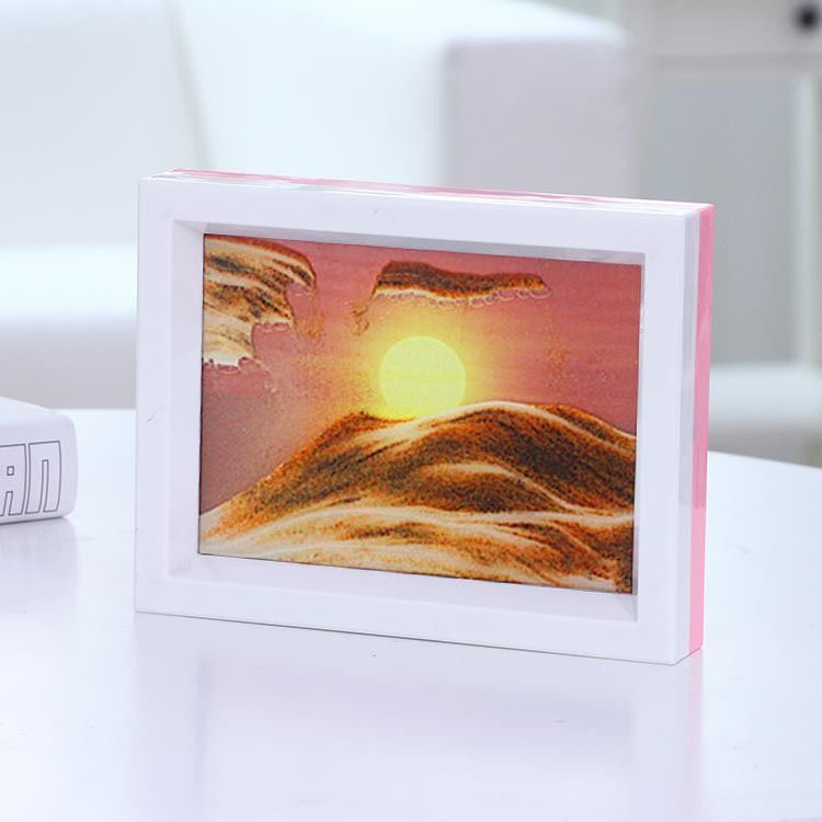 3D Creative Quicksand Painting Desktop Ornaments Dream Glass Ornaments | Decor Gifts and More