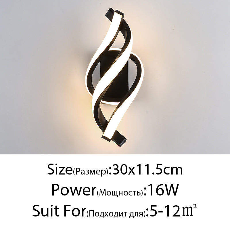 Wall Lamp Bedroom Bedside Led Light | Decor Gifts and More