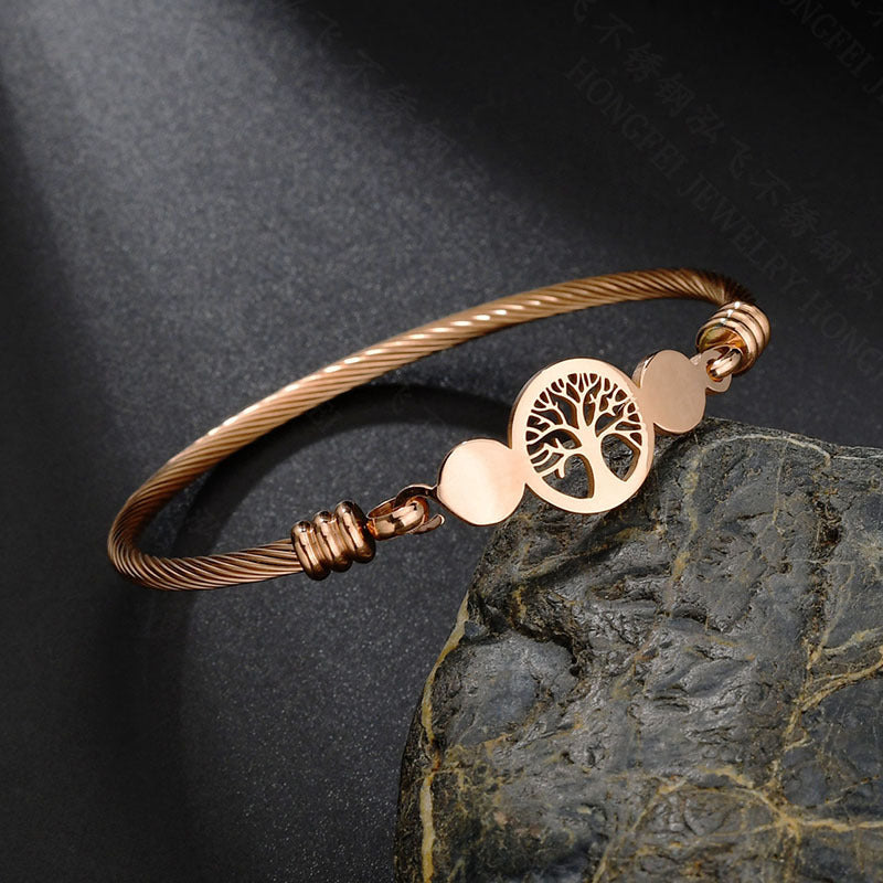 Hollow Tree Of Life Bracelet | Decor Gifts and More