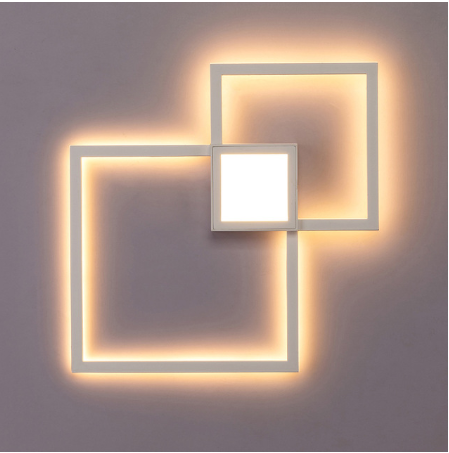 Simple geometric line LED shape wall light | Decor Gifts and More