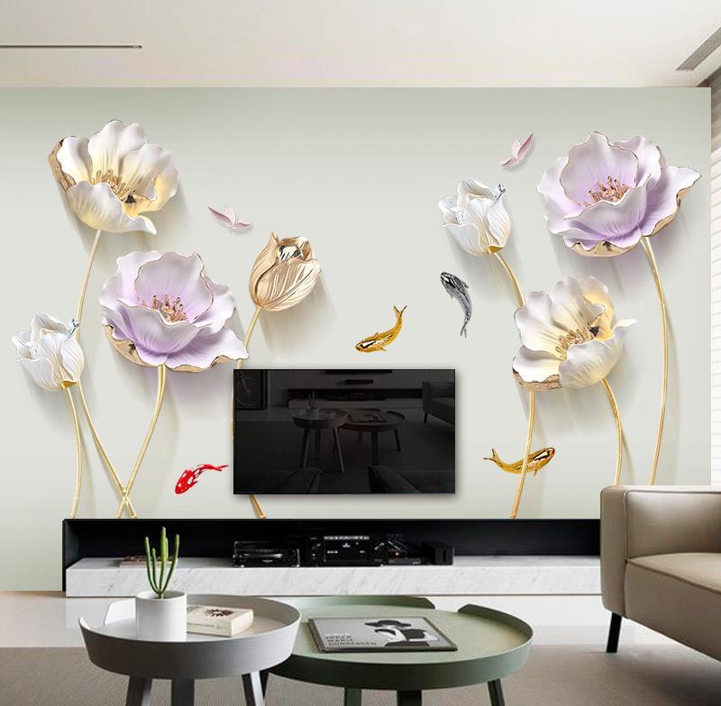 Tulip Decoration 3D Wall Sticker | Decor Gifts and More