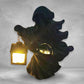 Lantern Halloween Resin Ornament Lantern Witch | Decor Gifts and More