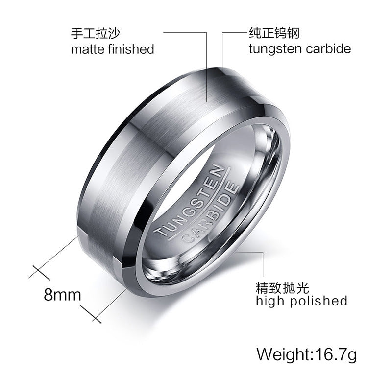 Tungsten Carbide Ring | Decor Gifts and More