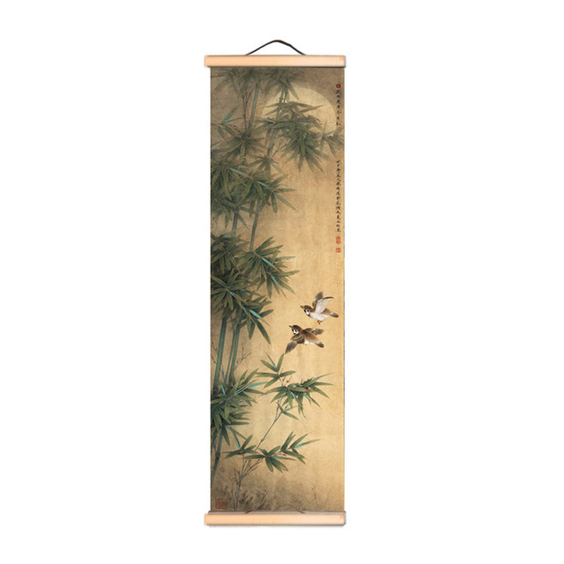 Solid Wood Finished Paintings Flowers And Birds Landscape | Decor Gifts and More