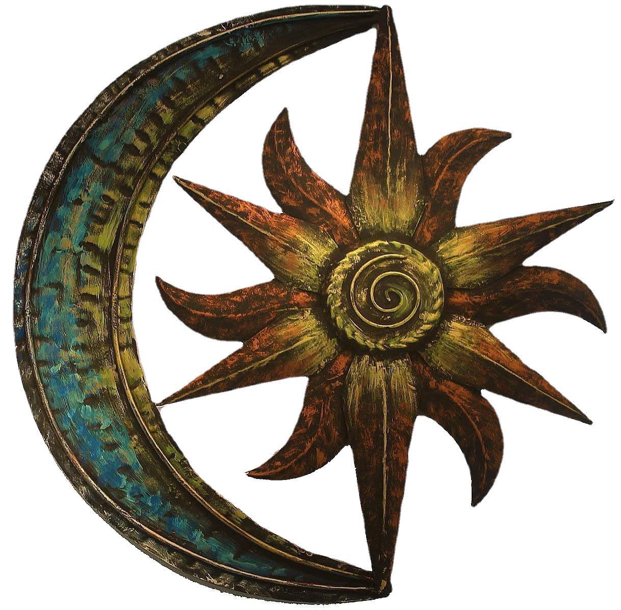 Celestial Art Moon Star Iron Display Wall Decoration Ideas | Decor Gifts and More