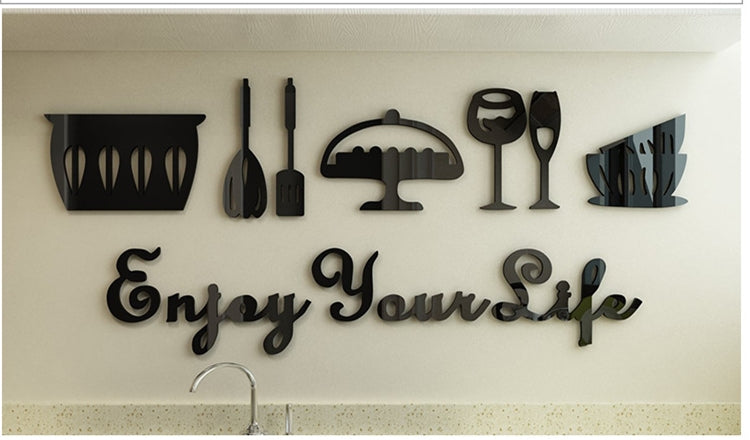 Cute minimalist kitchen decoration wall sticker | Decor Gifts and More