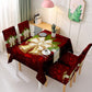 Christmas tablecloth chair cover | Decor Gifts and More