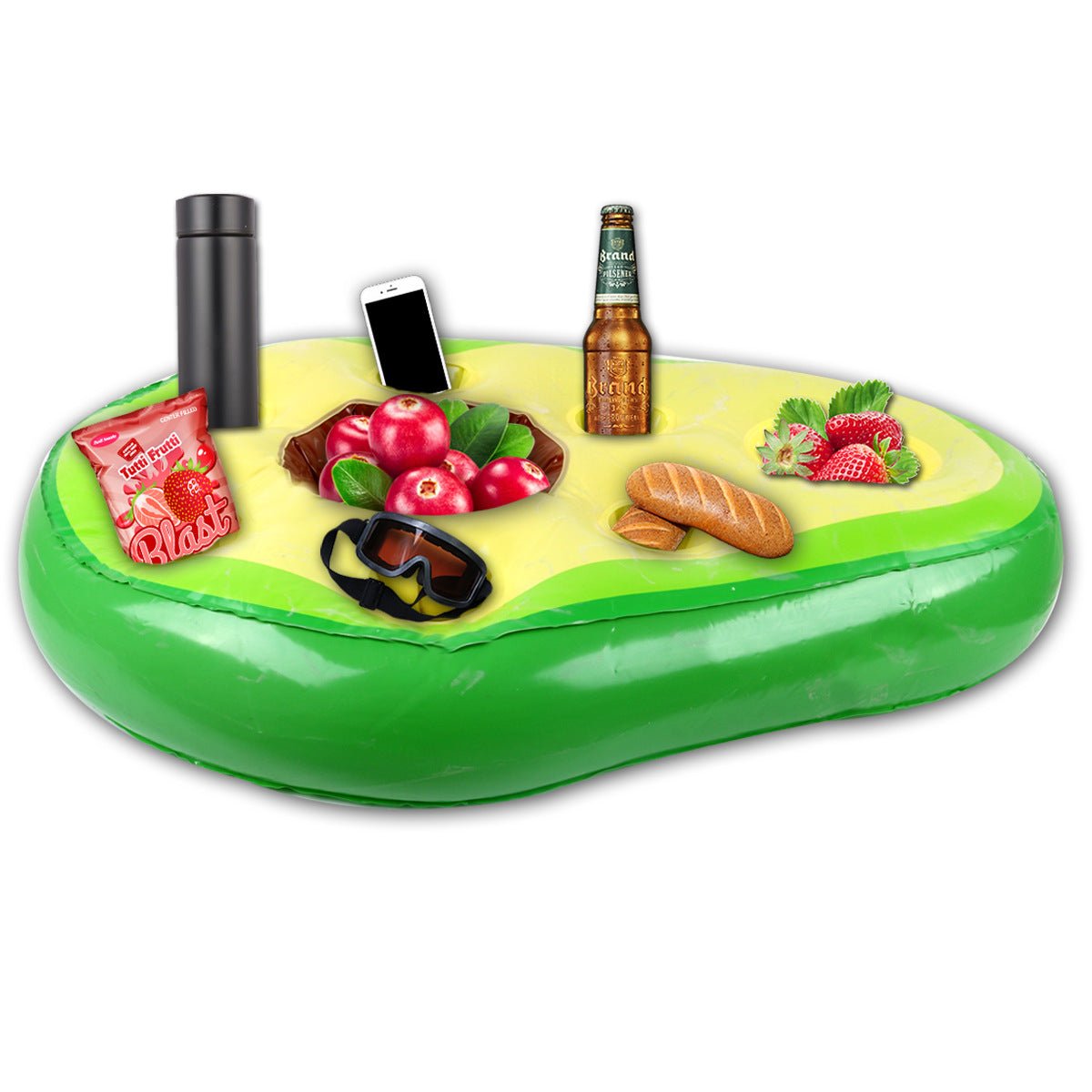 Summer Inflatable Float Beer Drinking Cooler Table Water Play Float Beer Tray Party Bucket Cup Holder For Swimming Pool Party | Decor Gifts and More