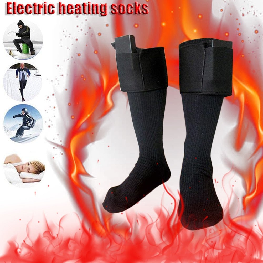 Outdoor Cold Weather Electric Heated Socks | Decor Gifts and More