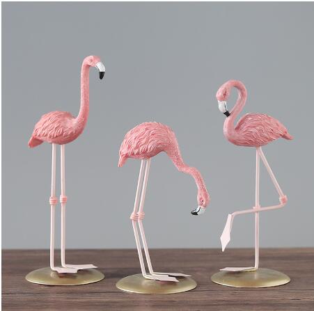 Flamingo ornament stand art statue art gift