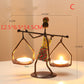 Girl iron candlestick decoration | Decor Gifts and More