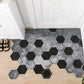 Non-slip Washable Hexagon Printed Custom Cut Doormat Carpet | Decor Gifts and More