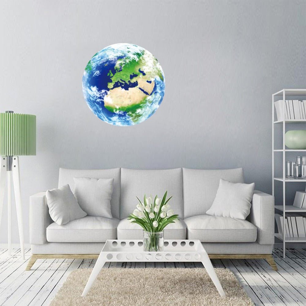 Moon Earth Luminous Wall Sticker 3D Stereo Carving | Decor Gifts and More