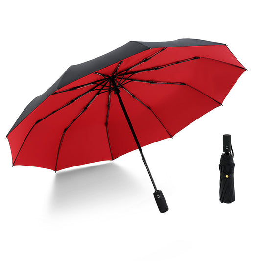 Automatic double-layer umbrella bone wind resistant men | Decor Gifts and More