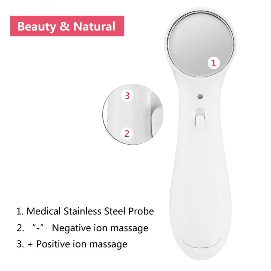 Electric Anti-aging Skin Tighten Device High Frequency Ultrasonic Ionic Face Pore Cleanser Wrinkle Remover Skin Lifting Massager | Decor Gifts and More