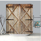 Old wooden door shower curtain | Decor Gifts and More