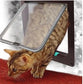 4 Way Lockable Pet Door Security Flap Door ABS Plastic | Decor Gifts and More