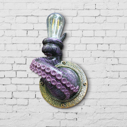 Octopus Claw Pendant Wall Lamp Home Decoration Resin Crafts